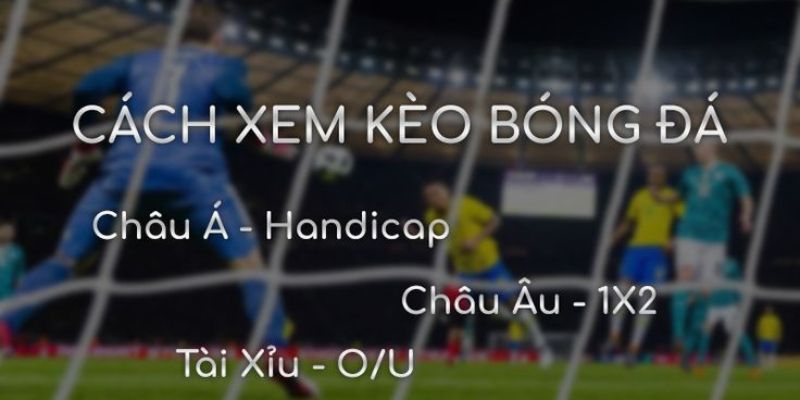 Xem kèo bóng đá Kinh nghiệm xem kèo bóng đá không bị “rối não”